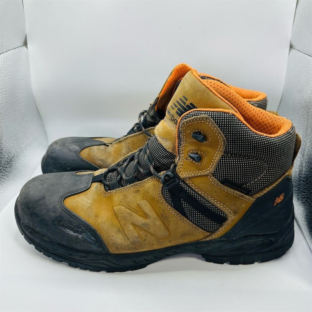 New Balance Allsite Men's Waterproof Composite Toe Work Boots Brown Size 11.5 US - Picture 3 of 8